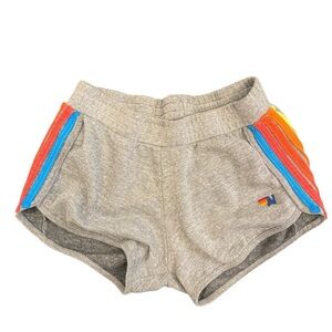 grey aviator nation stripe shorts discontinued